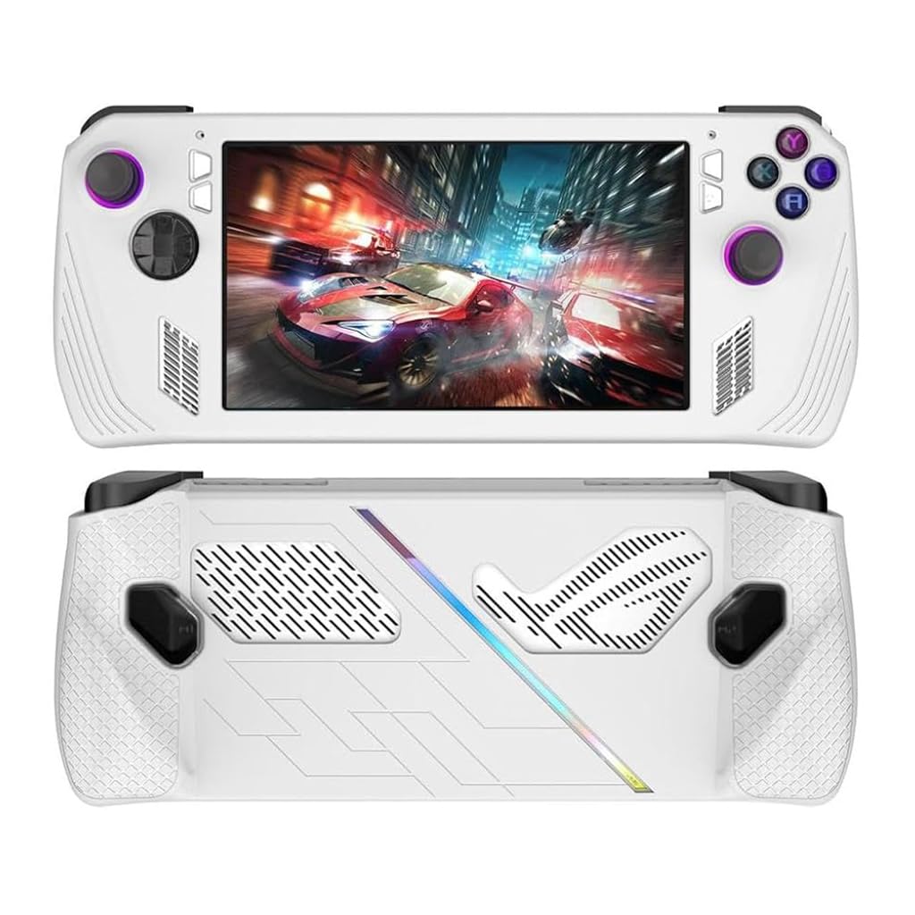 ZORBES Case for Rog Ally, Rog Ally Game Console Protector, Anti-Scratch Game Console Skin Cover Non-Slip Soft Silicone Case Handheld Case for Rog Ally Protective Case Handheld Cover, Not Include Rog Ally ZORBES Case for Rog Ally, Rog Ally Game Console Protector, Anti-Scratch Game Console Skin Cover Non-Slip Soft Silicone Case Handheld Case for Rog Ally Protective Case Handheld Cover, Not Include Rog Ally